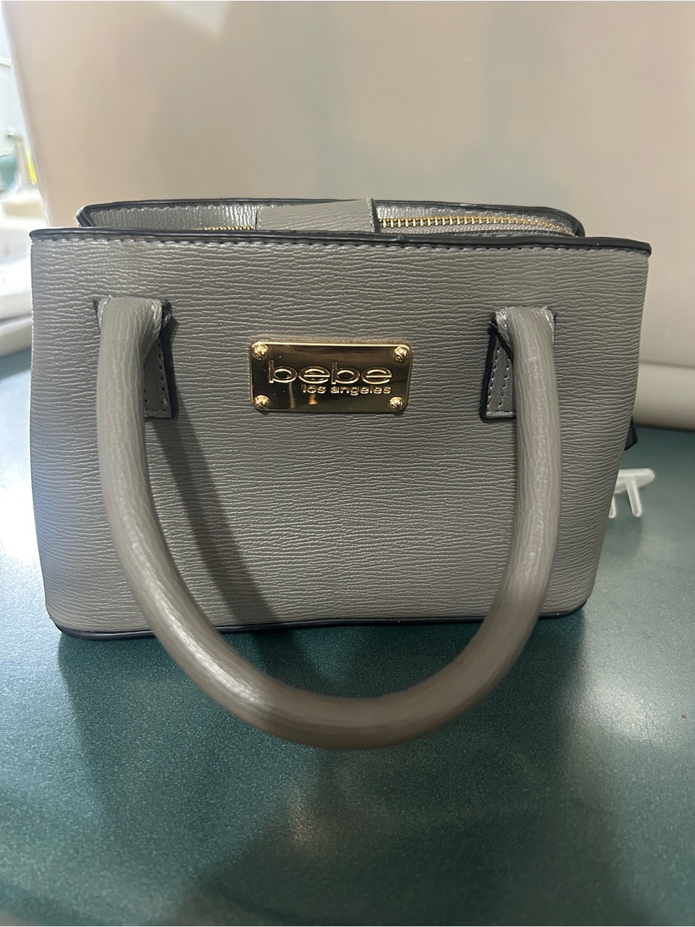 bebe Gray Mini Handbag - crossbody.